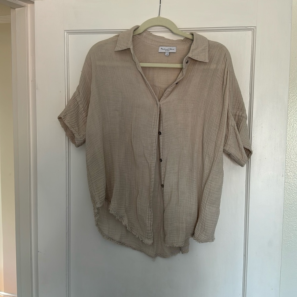 Michael Stars gauze shirt